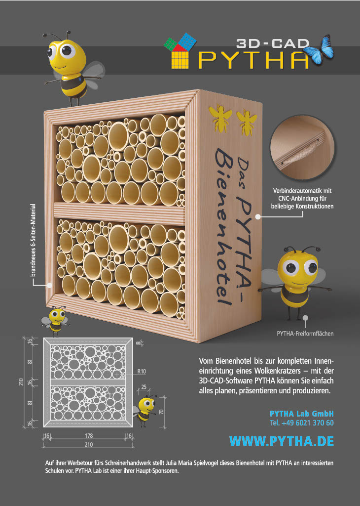 On Tour mit Julia Maria Spielvogel und den Bienenhotels