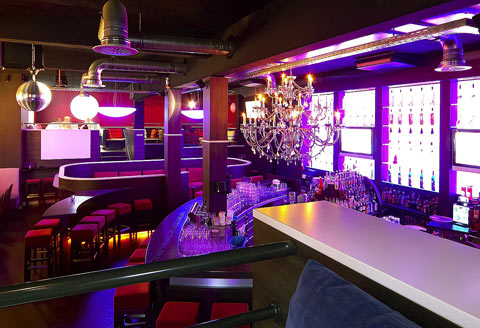 A Cocktailbar designed with PYTHA