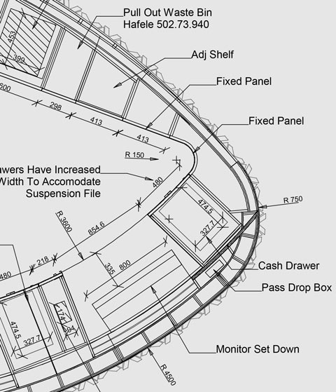 Rezeption einer Shopping Mall - mit PYTHA gefertigt