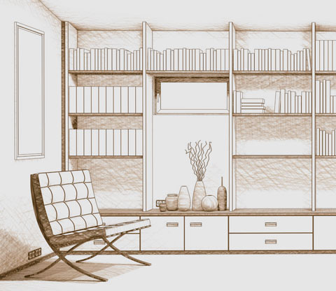 Free hand drawing/stylish rendering