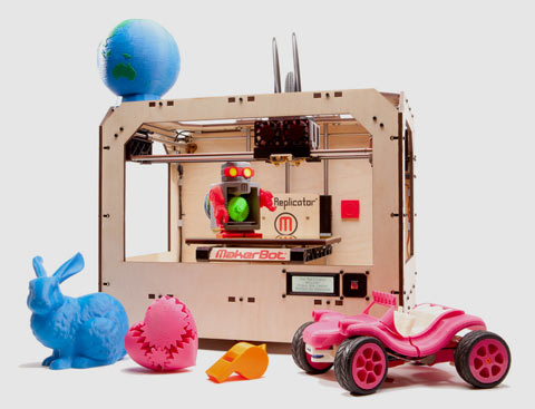 Ein Makerbot 3D-Drucker
