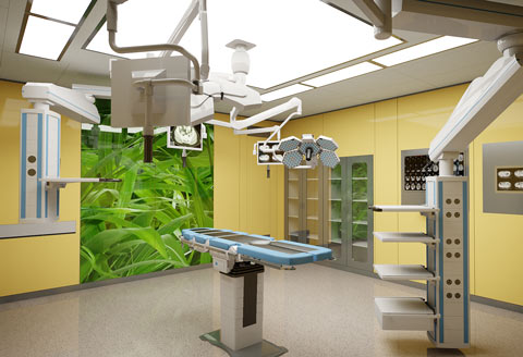 Operating Theater, planned with PYTHA